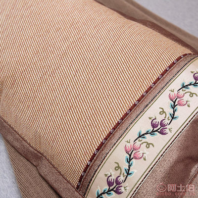 柔依厂家直销 新款加厚冰丝凉席枕套，夏季清仓批发优选